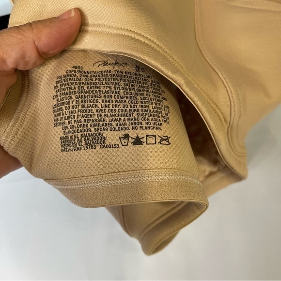 Playtex 18 hr silky, soft smoothing 38C nude bra wire free - Picture 8 of 8